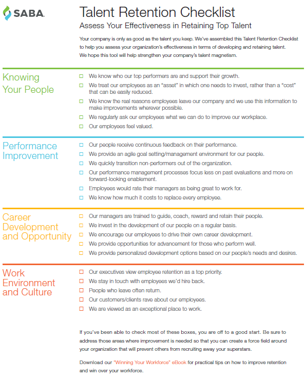 checklist-retention